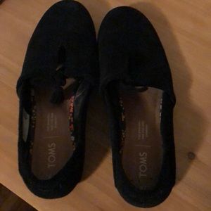 Suede toms